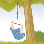 Tree Rope für Hängestühle & Jokis Schwarz - Kunststoff - Textil