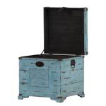 Truhe Chapalasee Tanne massiv - Vintage blau