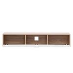 Tv-meubel Danilo Eikenhouten look/wit - Breedte: 115 cm