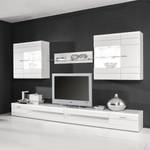 Meuble TV Carero I Blanc brillant / Blanc