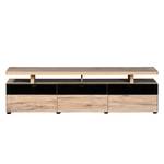 TV-Lowboard CU-Libre 260 Eiche Sanremo Dekor / Schwarz