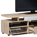 TV-Lowboard CU-Libre 260 Eiche Sanremo Dekor / Schwarz