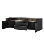 Tv-kast Cupar incl. verlichting - Mat antracietkleurig - Breedte: 175 cm