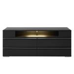 Tv-kast Cupar II (incl. verlichting) Grijs - Plaatmateriaal - 140 x 57 x 49 cm