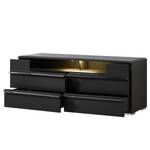 Tv-kast Cupar II (incl. verlichting) Grijs - Plaatmateriaal - 140 x 57 x 49 cm