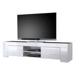 Meuble TV Gladiolo Blanc brillant / Blanc