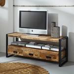 Tv-meubel Iron massief mangohout / ijzer