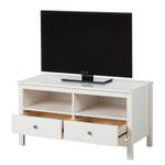 Tv-meubel Karelien I massief grenenhout - wit