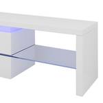 Sideboard Ocean Groove II (incl. verlichting) - hoogglans wit