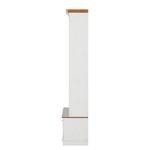 Meuble TV Lillehammer II Pin massif - Pin blanc / Pin couleur miel