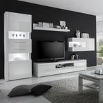 Meuble TV Liminka II Blanc brillant / Blanc