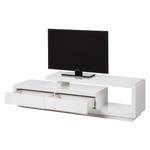 Meuble TV t-vision Blanc brillant - 170 cm