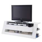 Meuble TV Twantic II Blanc brillant