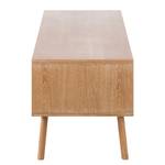 Meuble TV Verwood I Blanc - Bois manufacturé - 160 x 50 x 48 cm