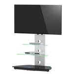 Tv-meubel CU-MR 50 (incl. verlichting) aluminium/glas