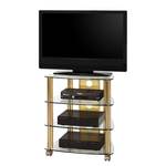 Meuble TV Ottone II Laiton / Verre clair