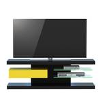 Tv-rek SL 660 incl. verlichting - Zwart/geel