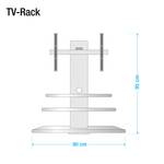 TV-Rack Vreden Weiß - Weiß