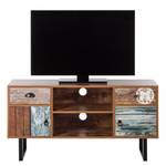 TV-Schrank Ealing Blau / Sheesham Dekor