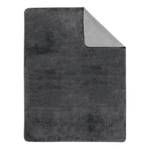 Couverture unie double-face Sorrento Gris / Gris clair