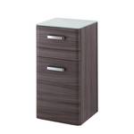 Armoire basse Barcelona Chêne foncé