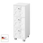 Armoire basse Bubble Blanc brillant