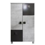 Highboard Toronto III Anthrazit / Steingrau