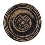 Tapis en jute Duba Jute - Beige / Noir