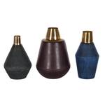 Vases Curico (lot de 3) Aluminium