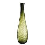 Vaas Giardino glas - Zwart/hoogglans groen - Hoogte: 50 cm