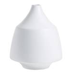 Vase Milo I Céramique - Gris - Blanc - Hauteur : 34 cm
