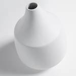 Vase Milo I Keramik - Grau - Weiß - Höhe: 34 cm