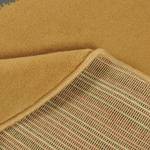 Velours Teppich Stern Rund Beige