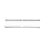 Jonction pour tringles (lot de 2) blanc Blanc - Matière plastique - 6 x 1 x 1.5 cm