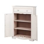 Commode Lucia Pin massif, lasure blanche