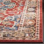 Vintage-Teppich Chiana Kunstfaser - Rot / Marineblau - 160 x 230 cm