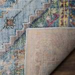Vintage-Teppich Marlie Kunstfaser - Marineblau / Camel - 243 x 304 cm