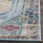 Vintage-Teppich Marlie Kunstfaser - Marineblau / Camel - 243 x 304 cm