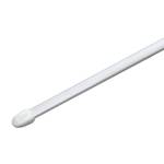 Tringle de vitrage (lot de 2) blanc 40 cm - 70 cm