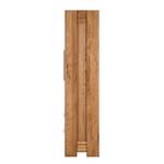 Vitrinekast Tomano massief hout eik geolied 2-deurs