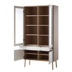 Vitrine Verwood Blanc - Bois/Imitation - 100 x 185 x 42 cm