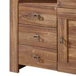 Armoire vitrine Glenrothes Imitation acacia