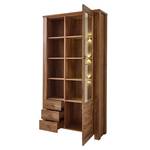 Armoire vitrine Glenrothes Imitation acacia