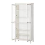 Vitrine Karelien II Pin massif - Blanc