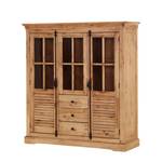 Armoire vitrine Le Havre I Acacia massif