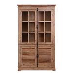 Armoire vitrine Le Havre III Acacia massif