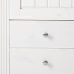 Armoire vitrine Lyngby II Pin massif - Pin blanc