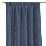 Rideau Brooklyn Tissu - Bleu marine - 130 x 310 cm