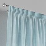 Vorhang Callai Webstoff - Babyblau