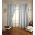 Tenda Linen incl. fetttuccia arricciatende - Ivory - 130 x 260 cm